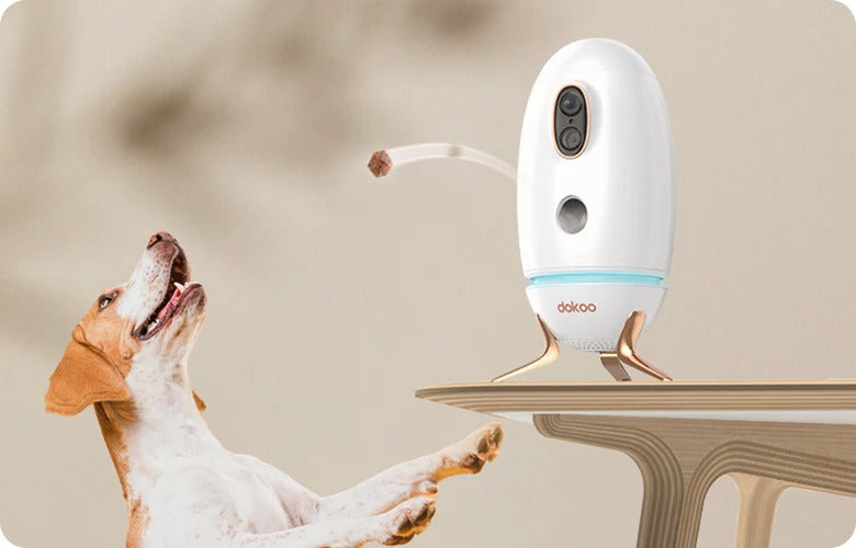 Smart Pet Camera with Treat Dispenser & 2-Way Audio