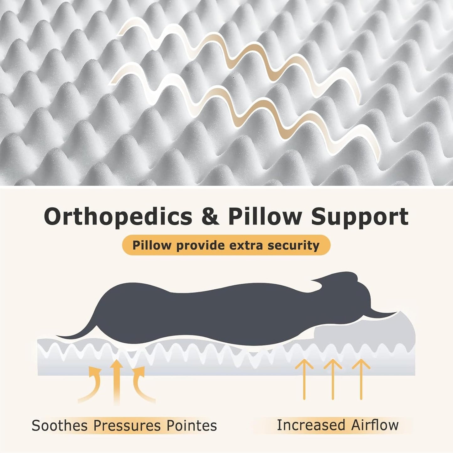 Human Dog Bed for Adults – Large Washable Bed with Blanket & Pillow