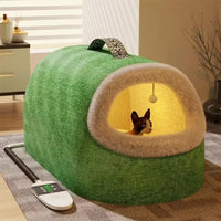Electric Heated Cat Bed with Temperature Control