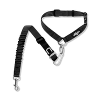 2-in-1 Dog Car Seatbelt with Adjustable Headrest Restraint