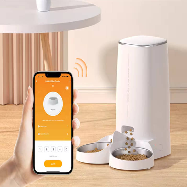 4L WiFi Automatic Pet Feeder for Cats & Dogs