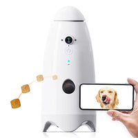 Smart Pet Camera with Treat Dispenser & 2-Way Audio