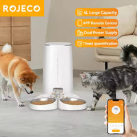 4L WiFi Automatic Pet Feeder for Cats & Dogs