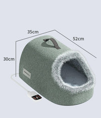 Electric Heated Cat Bed with Temperature Control
