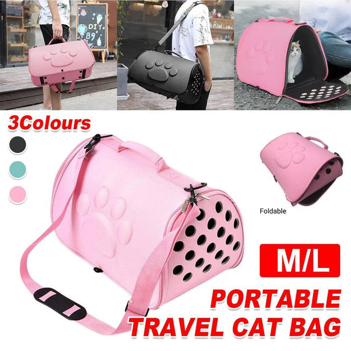 Portable Pet Carrier Bag – Breathable Travel Carrier