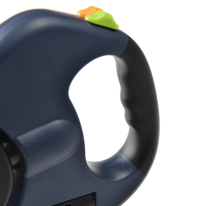 3M Retractable Dual Dog Leash with Flashlight