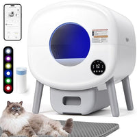 Automatic Self-Cleaning Cat Litter Box – Extra Large, Odor Control